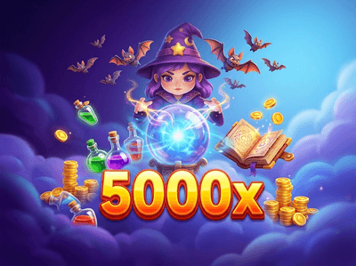 A luxurious digital casino environment with modern gaming tables and vibrant lighting